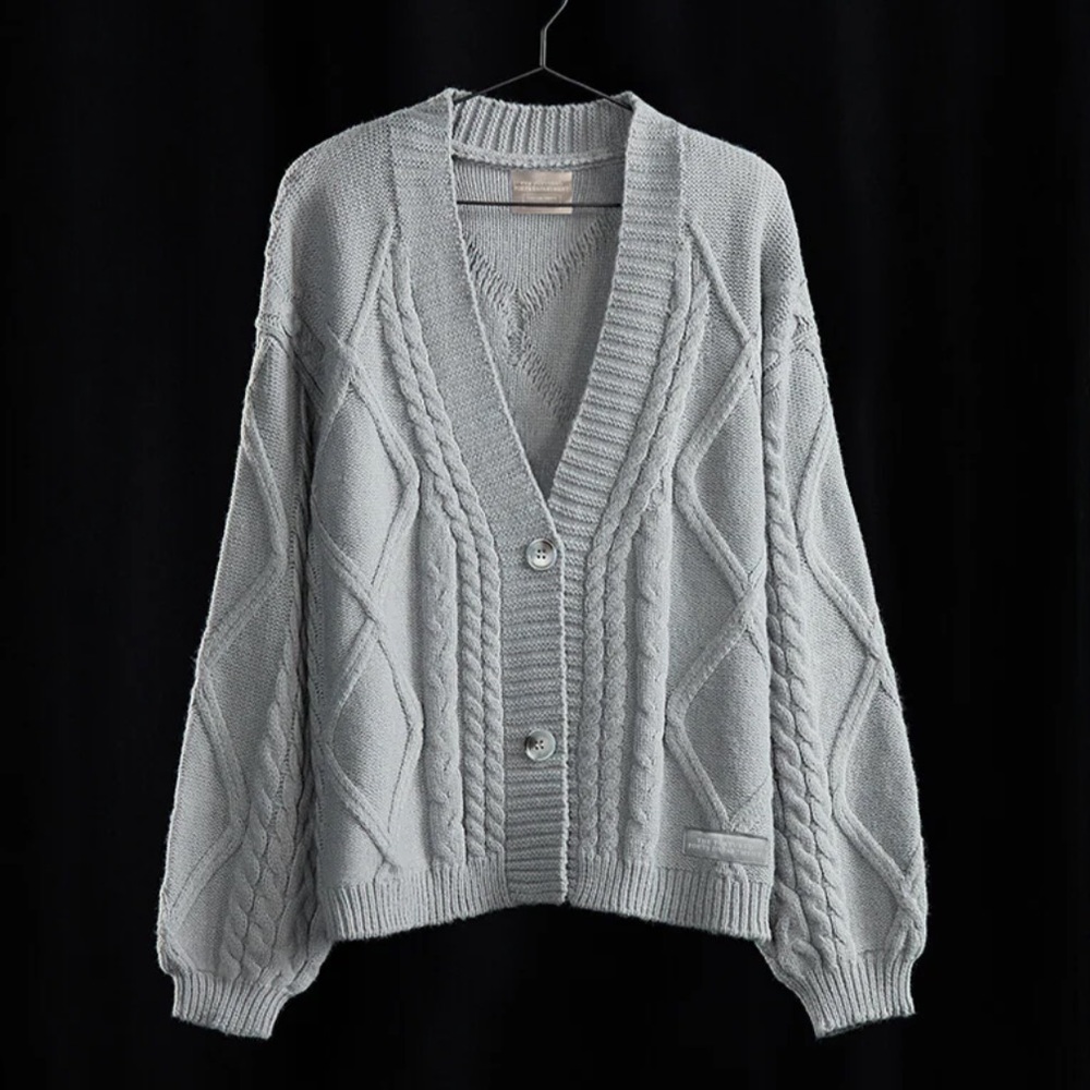 Taylor Swift The Tortured Poets Department Gray Cardigan